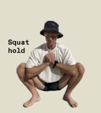 Squat hold